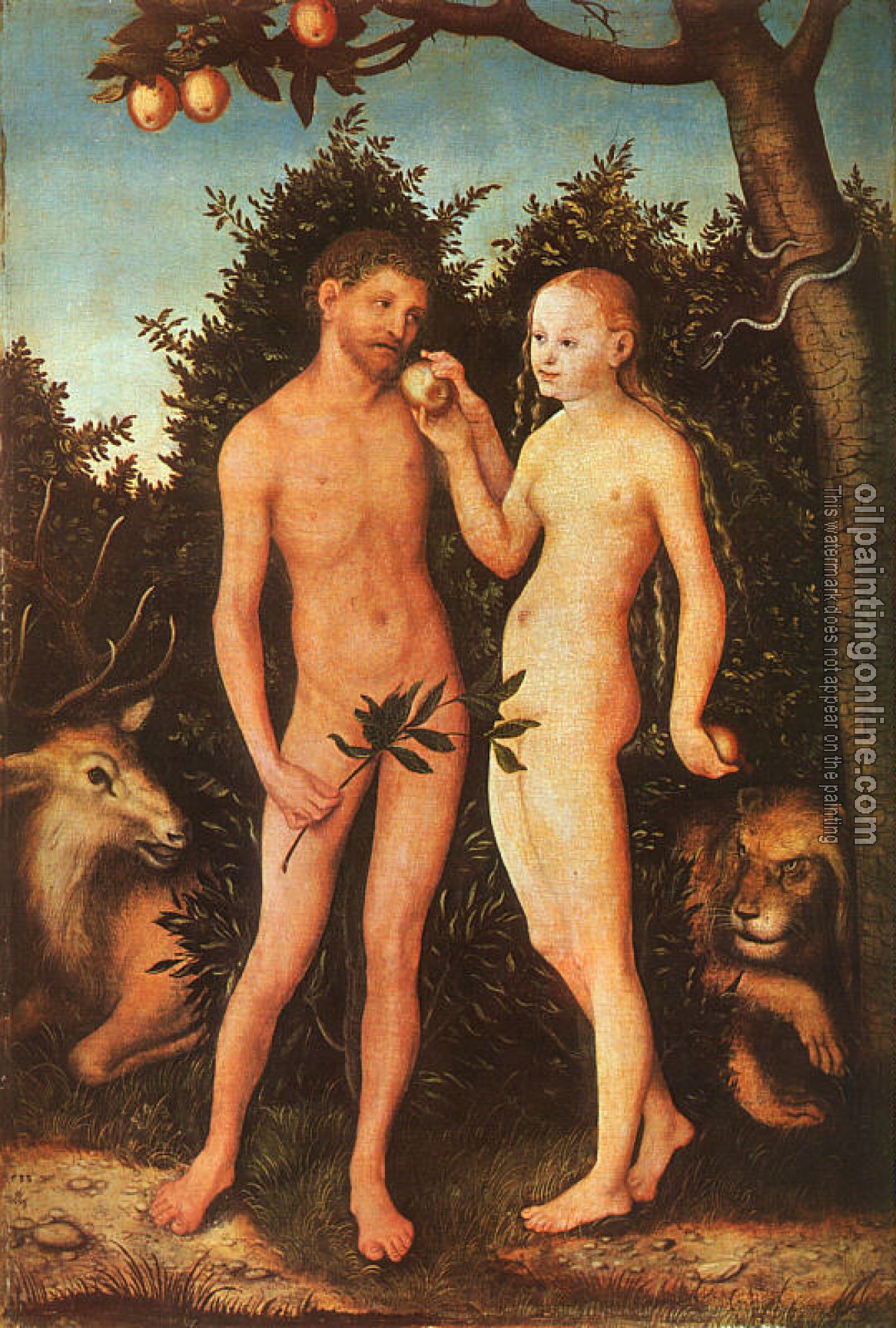 Cranach, Lucas the Elder - Oil Painting